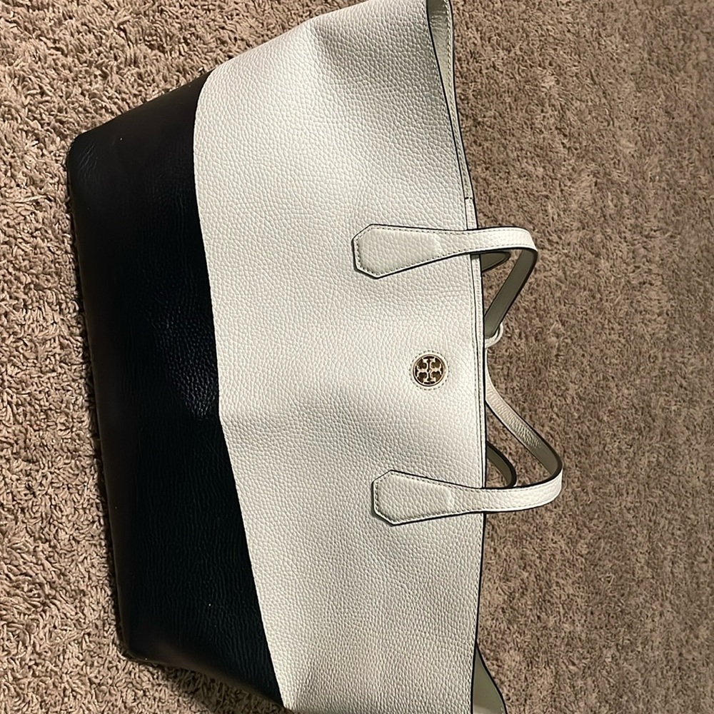 Tory Burch Limited edition, half white half black
